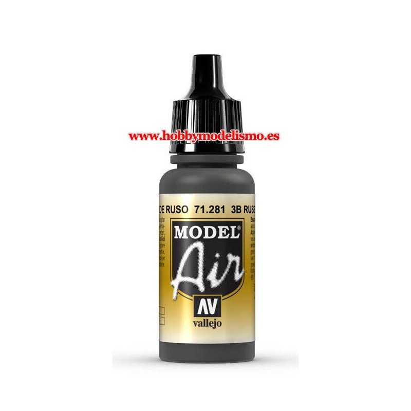 PINTURA ACRILICA VERDE RUSO 3B (17 ml) model air - maquetasymas.es PINTURA ACRILICA VERDE RUSO 3B (17 ml) model air - maquetasymas.es