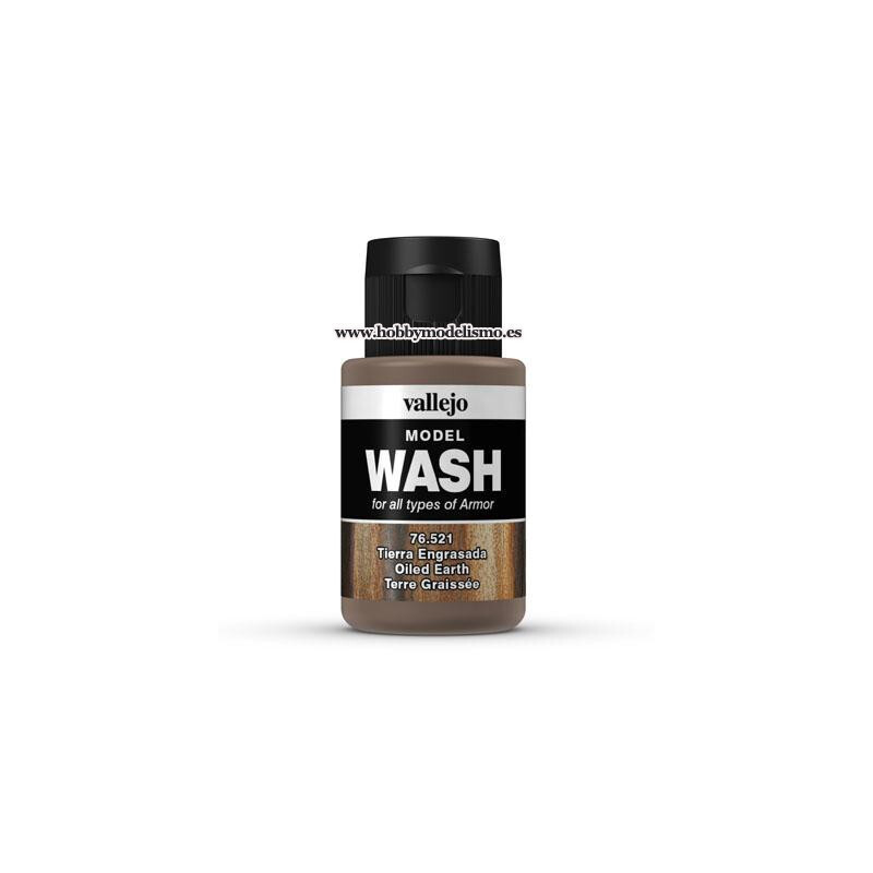 MODEL WASH: TIERRA ENGRASADA (35 ml) vallejo 76521 MODEL WASH: TIERRA ENGRASADA (35 ml) vallejo 76521