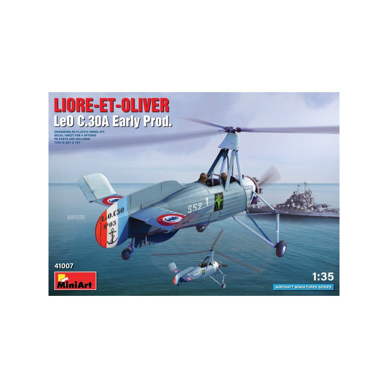 LIORE ET OLIVER LeO C.30A EARLY -Escala 1/35- MiniArt 41007