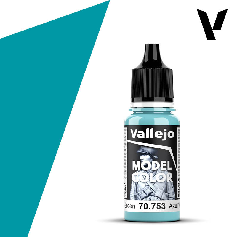 PINTURA ACRILICA AZUL VERDE CLARO (18 ml) P68 - Acrylicos Vallejo 70753 PINTURA ACRILICA AZUL VERDE CLARO (18 ml) P68 - Acrylicos Vallejo 70753