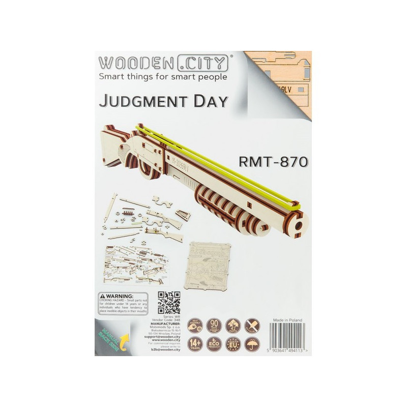KIT MADERA SUPERFAST ESCOPETA JUDGMENT DAY RMT-870 -42 piezas- Wooden City 494113 KIT MADERA SUPERFAST ESCOPETA JUDGMENT DAY RMT-870 -42 piezas- Wooden City 494113