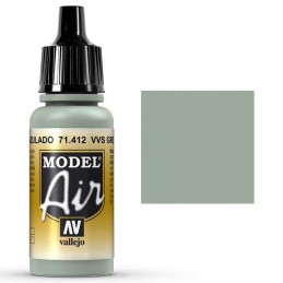PINTURA ACRILICA GRIS AZULADO VVS 17 ml - VALLEJO MODEL AIR 71412