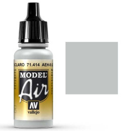 PINTURA ACRILICA GRIS CLARO AEH-09 17 ml - VALLEJO MODEL AIR 71414