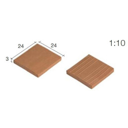 BALDOSA ROJA 1/10 (25 unidades) BALDOSA ROJA 1/10 (25 unidades)