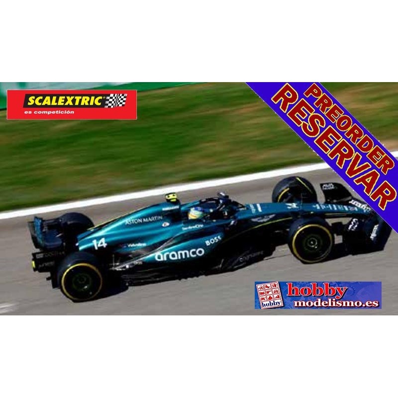 ADVANCE F1 ASTON MARTIN "FERNADO ALONSO" -Escala 1/32- SCALEXTRIC E10527S300 ADVANCE F1 ASTON MARTIN "FERNADO ALONSO" -Escala 1/32- SCALEXTRIC E10527S300