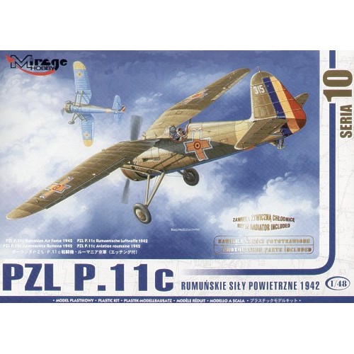 PZL. P-11C (Rumania) -Escala 1/48- Mirage Hobby 48103