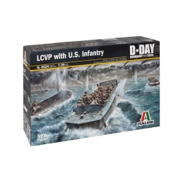 LANCHA DESEMBARCO LCVP & INFANTERIA U.S. -Escala 1/35- Italeri 6524