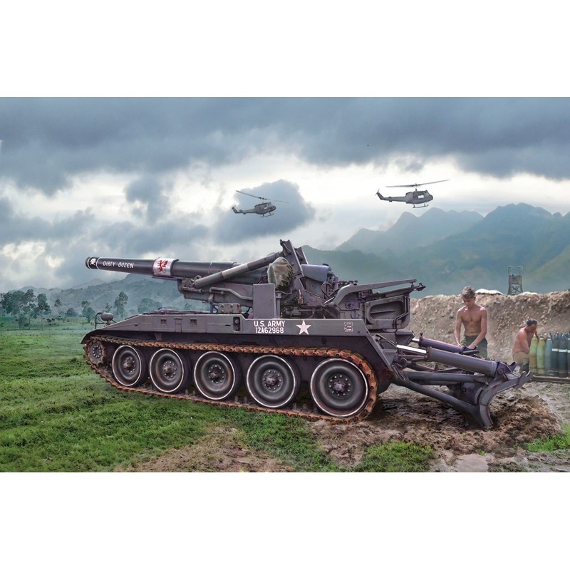 OBUS AUTOPROPULSADO M-110 -Escala 1/35- Italeri 6574 OBUS AUTOPROPULSADO M-110 -Escala 1/35- Italeri 6574