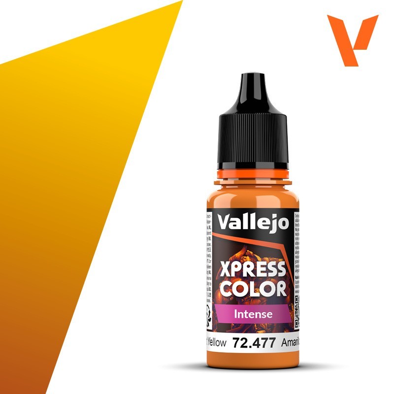 PINTURA Xpress Color Intensive AMARILLO ACORAZADO 18 ml - Acrylicos Vallejo 72477 PINTURA Xpress Color Intensive AMARILLO ACORAZADO 18 ml - Acrylicos Vallejo 72477