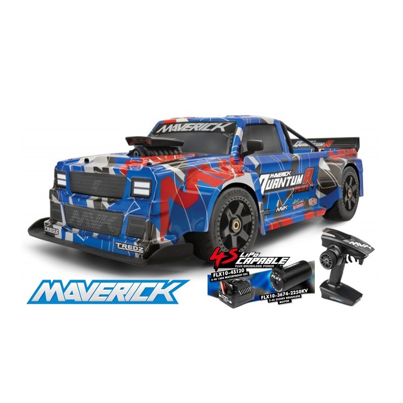 COCHE QUANTUMR FLUX 4S 1/8 AZUL/ROJO RACE TRUCK MV150312 COCHE QUANTUMR FLUX 4S 1/8 AZUL/ROJO RACE TRUCK MV150312