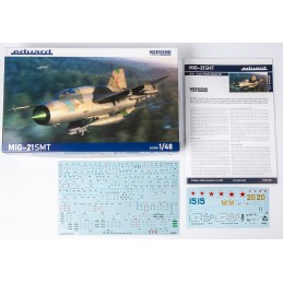 MIKOYAN GUREVICH MIG-21 SMT FISHBED -Escala 1/48- Eduard 84180 MIKOYAN GUREVICH MIG-21 SMT FISHBED -Escala 1/48- Eduard 84180