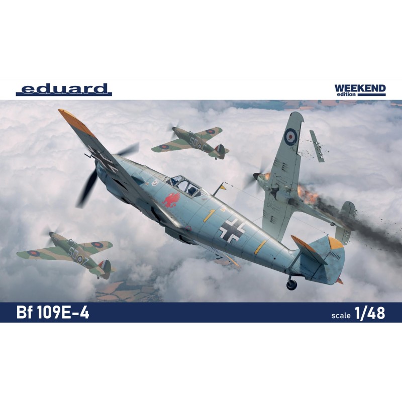 MESSERSCHMITT Bf-109 E4 -Escala 1/48- Eduard 84196 MESSERSCHMITT Bf-109 E4 -Escala 1/48- Eduard 84196