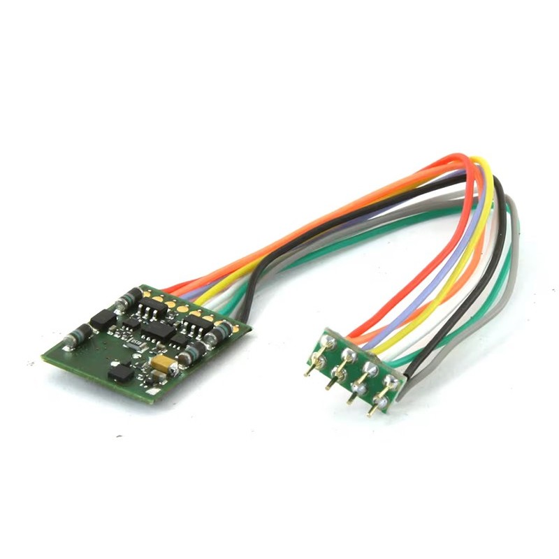 DECODER DIGITAL -8 pol- CON CABLEADO PARA LOCOMOTORAS - UHLENBROCK 74320 DECODER DIGITAL -8 pol- CON CABLEADO PARA LOCOMOTORAS - UHLENBROCK 74320