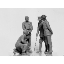 TRIPULACION DE CARROS BRITANICAS 1 Guerra Mundial -Escala 1/35- ICM 35708 TRIPULACION DE CARROS BRITANICAS 1 Guerra Mundial -Escala 1/35- ICM 35708