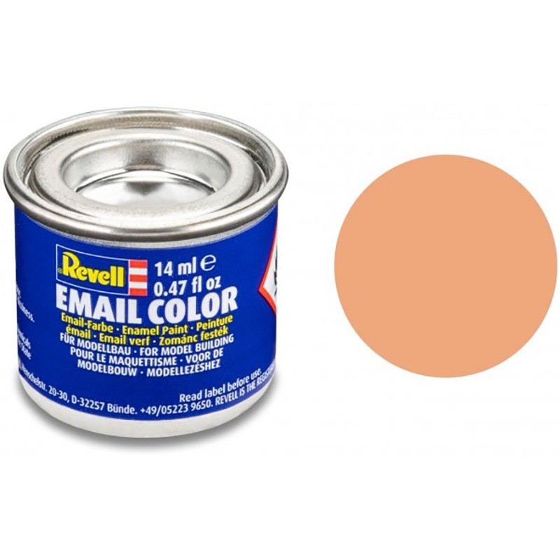 PINTURA ESMALTE CARNE MATE 14 ml - Revel 32135 PINTURA ESMALTE CARNE MATE 14 ml - Revel 32135
