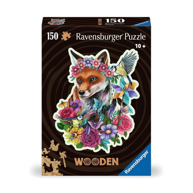 PUZZLE 150 PZS MADERA - ZORRO - RAVENSBURGER 17512 PUZZLE 150 PZS MADERA - ZORRO - RAVENSBURGER 17512