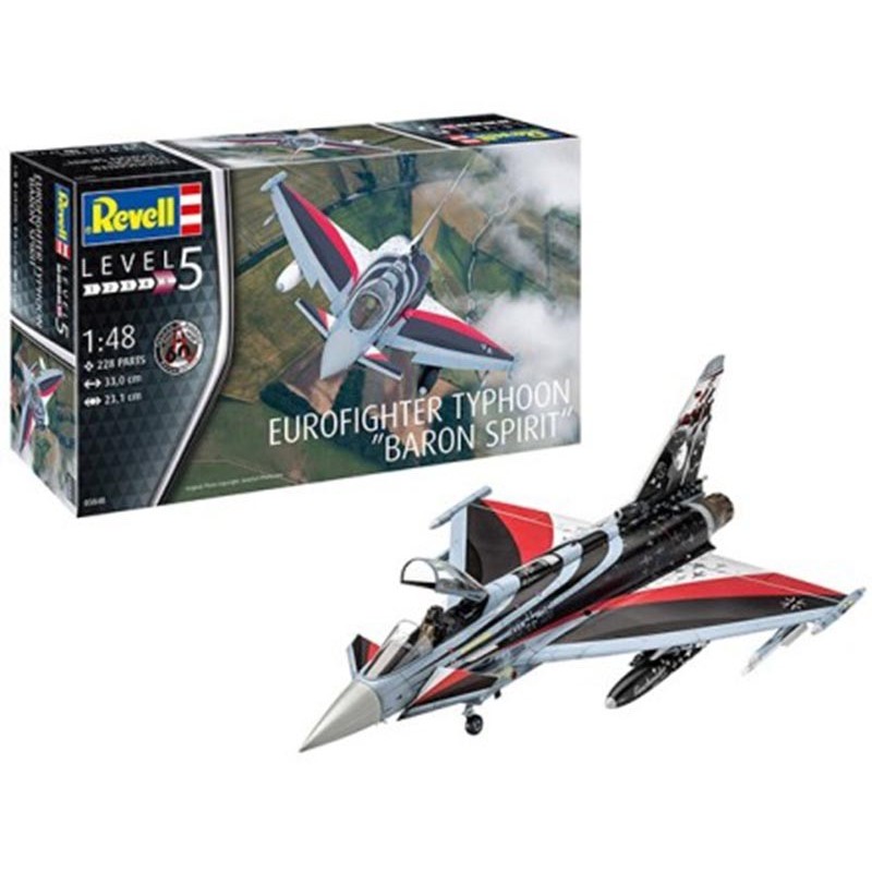 EUROFIGHTER EF-2000 TYPHOON Baron Spirit -Escala 1/48- Revell 03848 EUROFIGHTER EF-2000 TYPHOON Baron Spirit -Escala 1/48- Revell 03848
