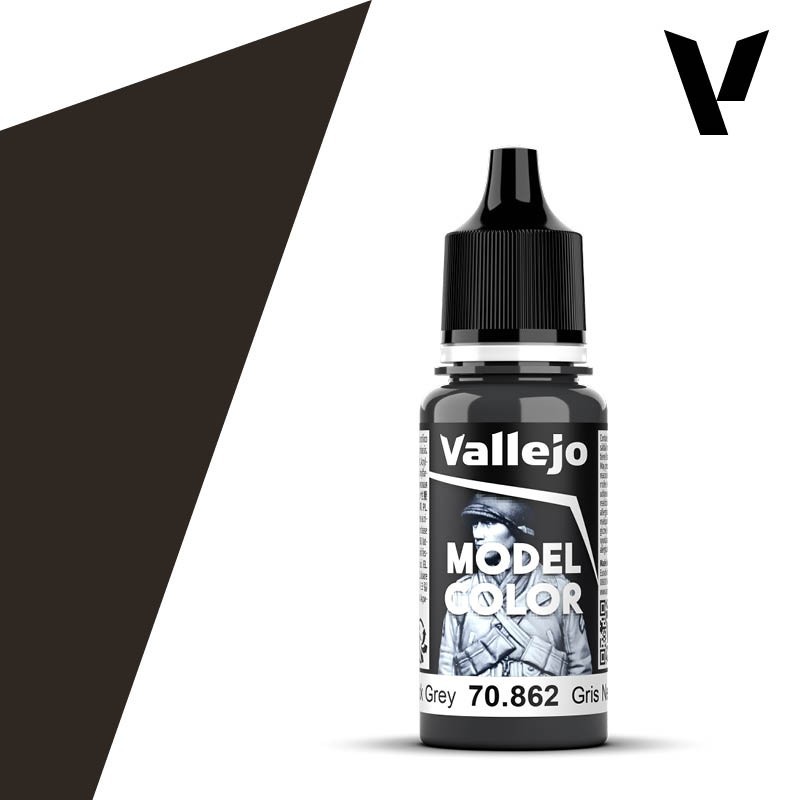 PINTURA ACRILICA GRIS NEGRO (17 ml) Nº168 RAL7021 VALLEJO MODEL COLOR PINTURA ACRILICA GRIS NEGRO (17 ml) Nº168 RAL7021 VALLEJO MODEL COLOR
