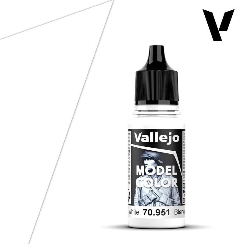 BLANCO (17 ml) Nº1 FS37925 RAL9016 RLM21 - VALLEJO MODEL COLOR BLANCO (17 ml) Nº1 FS37925 RAL9016 RLM21 - VALLEJO MODEL COLOR