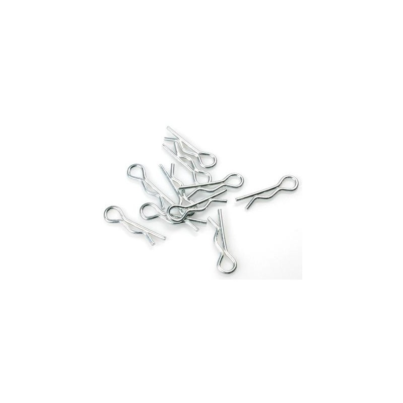 CLIPS CARROCERIA PLATA 1/8 10 UNIDADES HMRCP18S CLIPS CARROCERIA PLATA 1/8 10 UNIDADES HMRCP18S