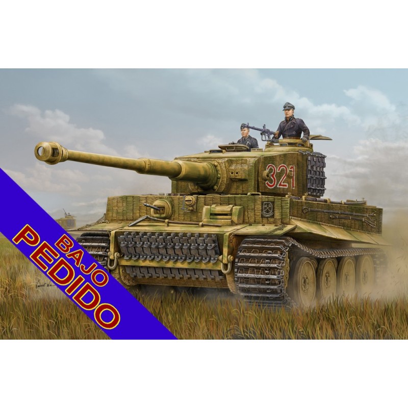 CARRO DE COMBATE SD.KFZ. 181 TIGER I E LATE -Escala 1/16- CARRO DE COMBATE SD.KFZ. 181 TIGER I E LATE -Escala 1/16-