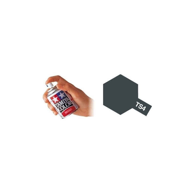 SPRAY ESMALTE TS-4 GRIS ALEMAN SPRAY ESMALTE TS-4 GRIS ALEMAN