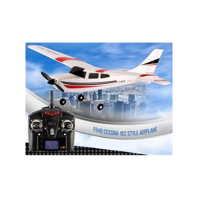 AVIONETA CESSNA 182 RTF ELECTRICA 3 CANALES - WL TOYS F949 AVIONETA CESSNA 182 RTF ELECTRICA 3 CANALES - WL TOYS F949