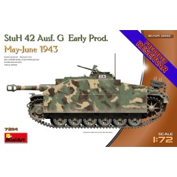 CAÑON DE ASALTO SD.KFZ. 142/1 STUG III G Early -Escala 1/72- MiniArt 72114