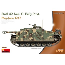 CAÑON DE ASALTO SD.KFZ. 142/1 STUG III G Early -Escala 1/72- MiniArt 72114