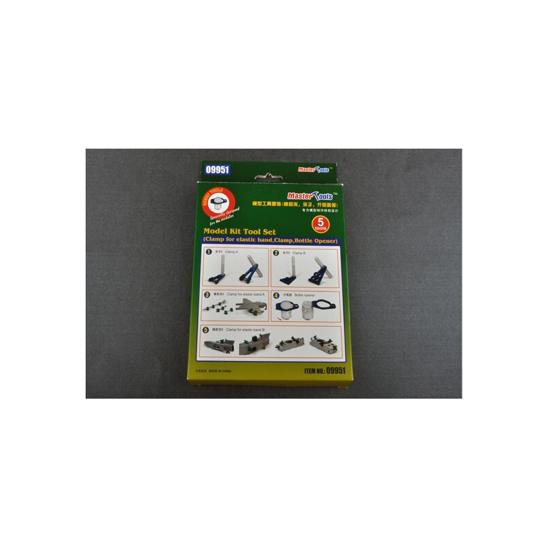 KIT DE PINZAS Y MORDAZAS PARA MAQUETAS - Trumpeter 09951 KIT DE PINZAS Y MORDAZAS PARA MAQUETAS - Trumpeter 09951