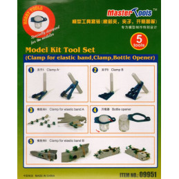 KIT DE PINZAS Y MORDAZAS PARA MAQUETAS - Trumpeter 09951 KIT DE PINZAS Y MORDAZAS PARA MAQUETAS - Trumpeter 09951