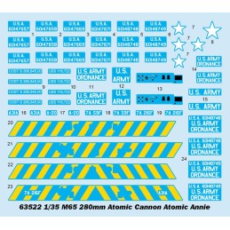 CAñON ATOMICO M-65 280 mm Atomic Annie -Escala 1/35- I Love Kit 63522 CAñON ATOMICO M-65 280 mm Atomic Annie -Escala 1/35- I Love Kit 63522