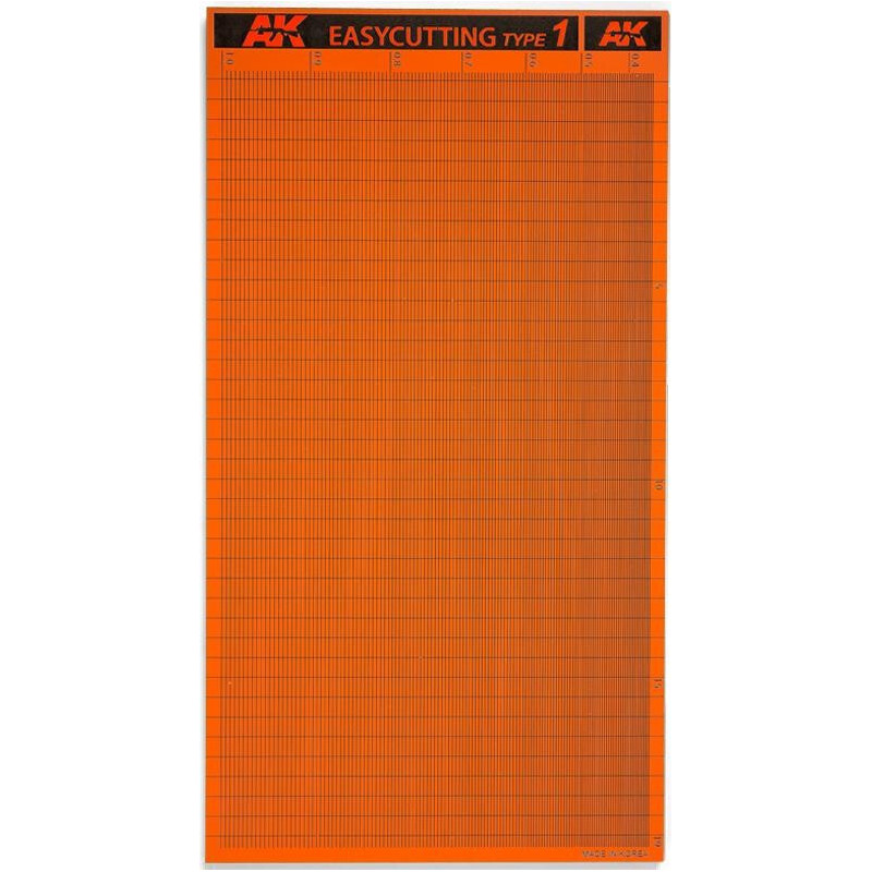 PLANCHA EASYCUTTING BOARD TYPE 1 (116x215x3mm) - AK 8056 PLANCHA EASYCUTTING BOARD TYPE 1 (116x215x3mm) - AK 8056
