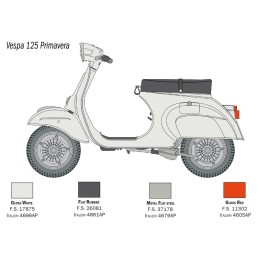 VESPA 125 PRIMAVERA -Escala 1/9- Italeri 4633