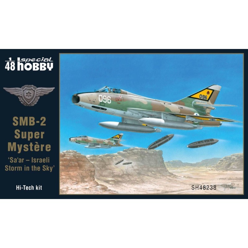 DASSAULT SMB-2 Super Mystere "Saar  Israeli Storm in the Sky" -Escala 1/48- SPECIAL HOBBY SH48238
