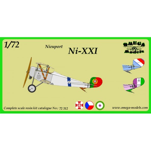 NIEUPORT Ni-21 -Escala 1/72- Omega Models 72312
