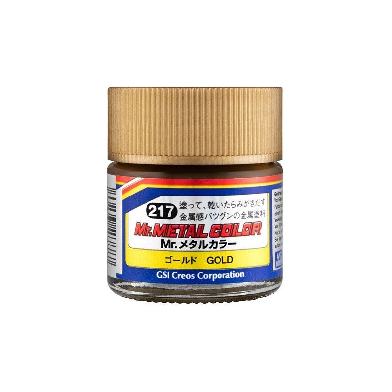 PINTURA ACRILICA METAL ORO 10 ml - Gunze Sangyo MC-217 PINTURA ACRILICA METAL ORO 10 ml - Gunze Sangyo MC-217