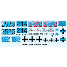 SEMIORUGA SD.KFZ. 251/1 Ausf.D -Escala 1/16- Trumpeter 00942 SEMIORUGA SD.KFZ. 251/1 Ausf.D -Escala 1/16- Trumpeter 00942