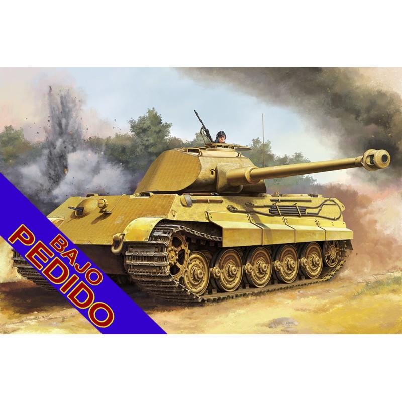 CARRO DE COMBATE SD.KFZ.182 KING TIGER Torre Porsche -Escala 1/16- Trumpeter 00948 CARRO DE COMBATE SD.KFZ.182 KING TIGER Torre Porsche -Escala 1/16- Trumpeter 00948