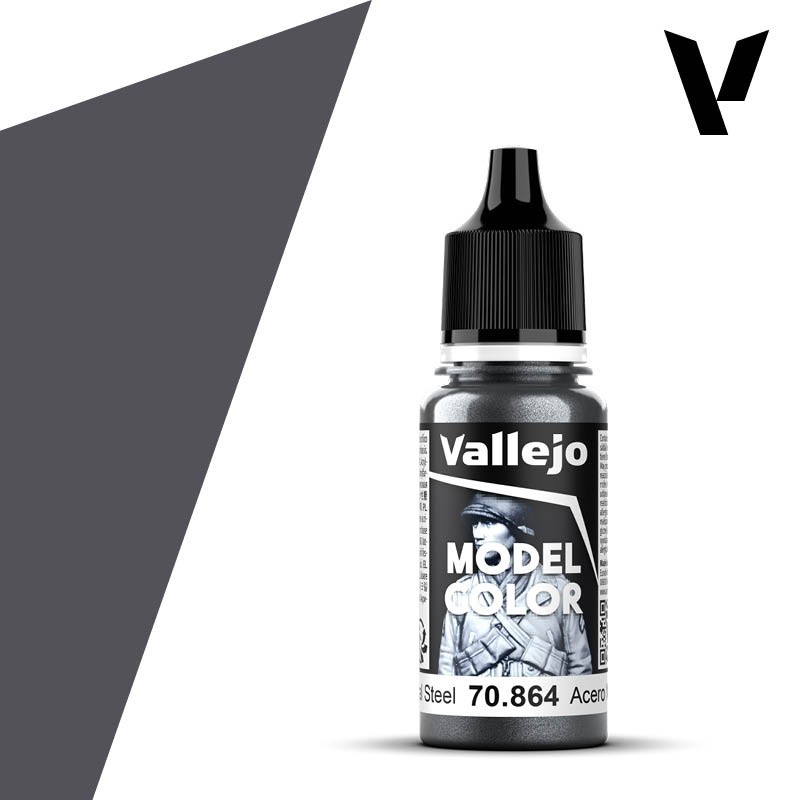 PINTURA ACRILICA ACERO NATURAL (17 ml) Nº178 VALLEJO MODEL COLOR PINTURA ACRILICA ACERO NATURAL (17 ml) Nº178 VALLEJO MODEL COLOR