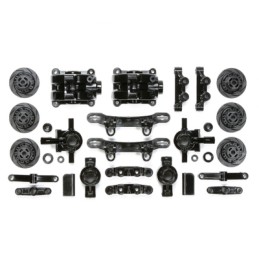 Manguetas, Cajas diferencial, dados..(PARTS A) TT-02 TAMIYA 51527