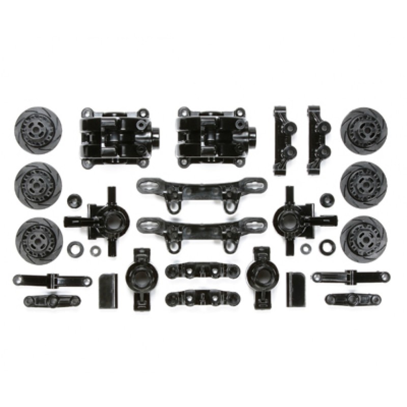 Manguetas, Cajas diferencial, dados..(PARTS A) TT-02 TAMIYA 51527
