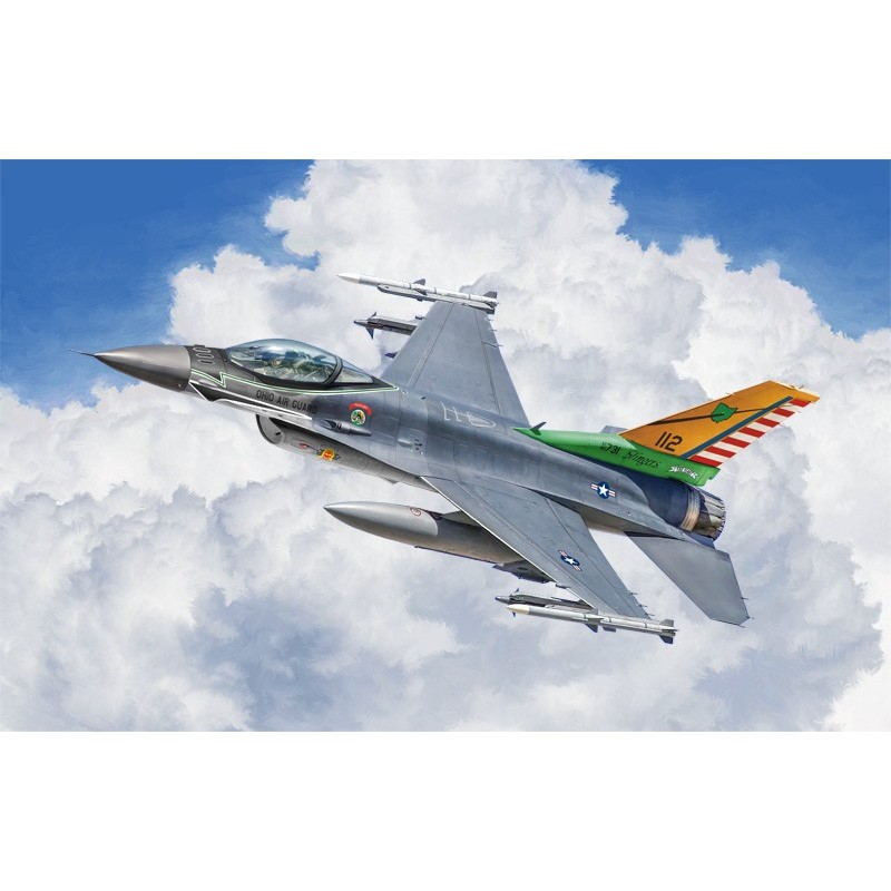 GENERAL DYNAMICS F-16C FIGHTING FALCON - ESCALA 1/48 - ITALERI 2825 GENERAL DYNAMICS F-16C FIGHTING FALCON - ESCALA 1/48 - ITALERI 2825