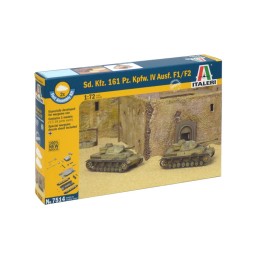 CARRO DE COMBATE PANZER IV Ausf. F1/F2 (2 unidades) -Escala 1/72- Italeri 7514
