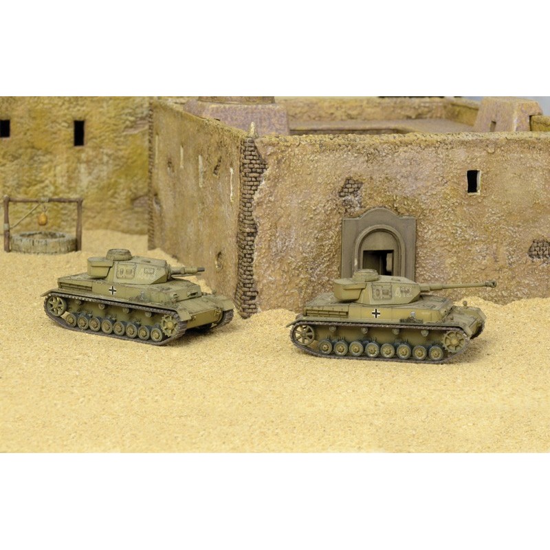 CARRO DE COMBATE PANZER IV Ausf. F1/F2 (2 unidades) -Escala 1/72- Italeri 7514