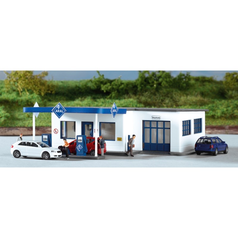 GASOLINERA ARAL - ESCALA H0 - PIKO 61827 GASOLINERA ARAL - ESCALA H0 - PIKO 61827