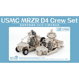 TRIPULACION USMC MRZR D4 (4 Figuras) -Escala 1/35- MAGIC FACTORY 7502