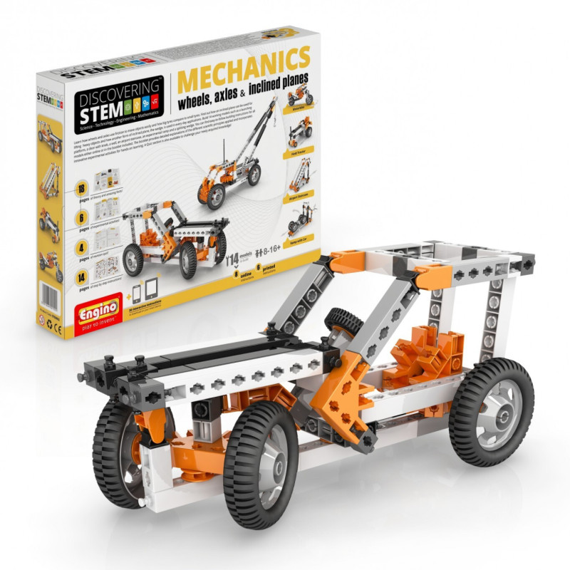 MECHANICS (Wheels, axles & Inclined planes) - ENGINO STEM02 MECHANICS (Wheels, axles & Inclined planes) - ENGINO STEM02