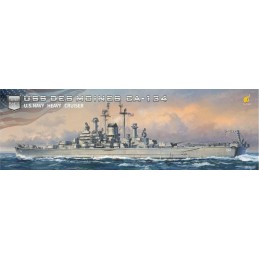 CRUCERO PESADO U.S.S. DES MOINES CA-134 -Escala 1/700- Very Fire Model VRF700907