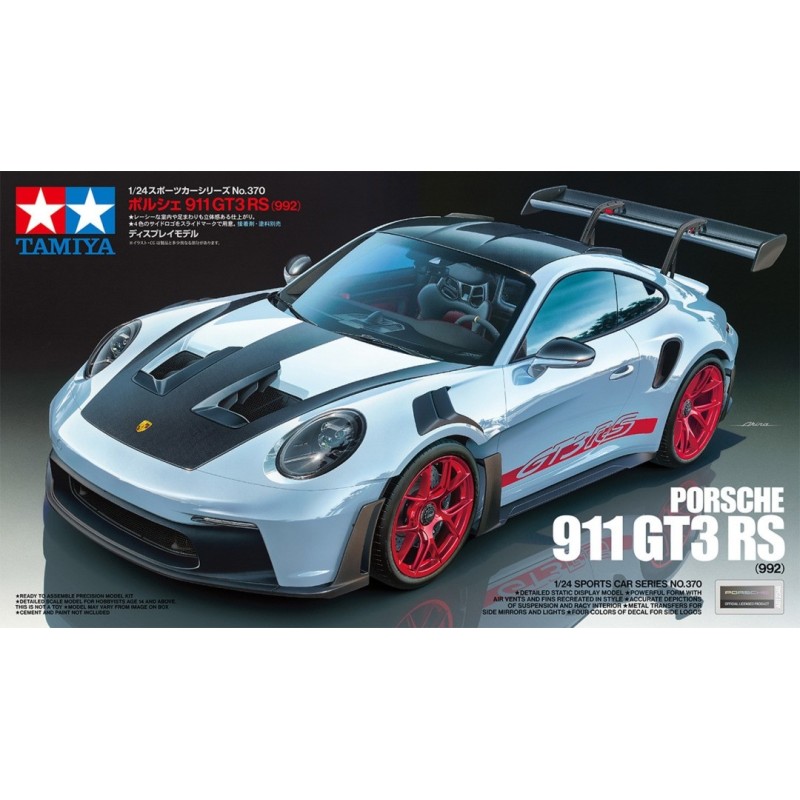Porsche 911 GT3 RS -Escala 1/24- Tamiya 24370 Porsche 911 GT3 RS -Escala 1/24- Tamiya 24370